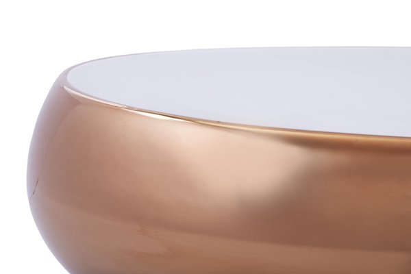 Exklusive Oval Waschbecken Gold Bronze Modell New York